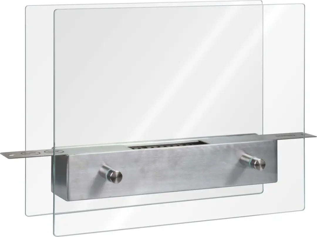 Qlima FFB 106 Bio Ethanol Tafelhaard 930W - Zilver