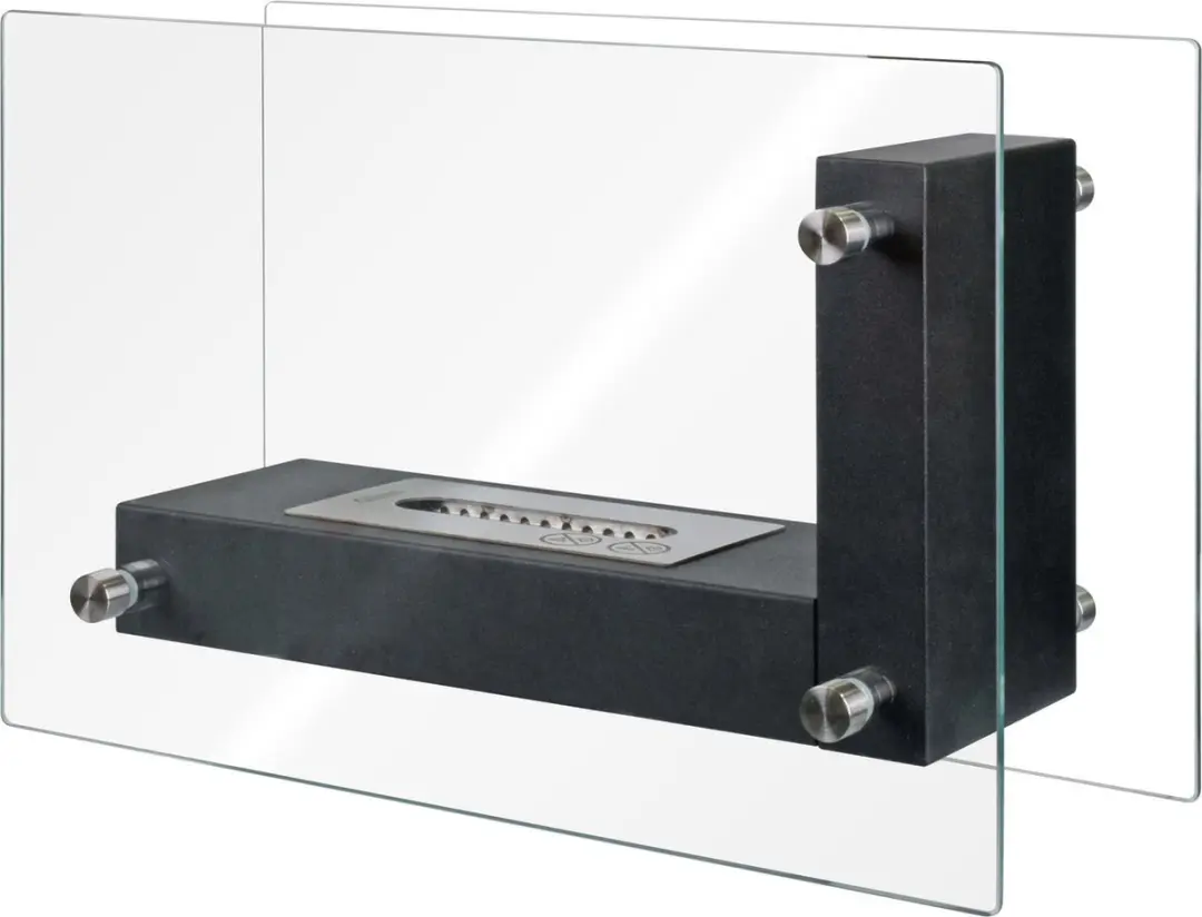 Qlima FFB 830 Bio-ethanol Tafelhaard - 1340W - Zwart
