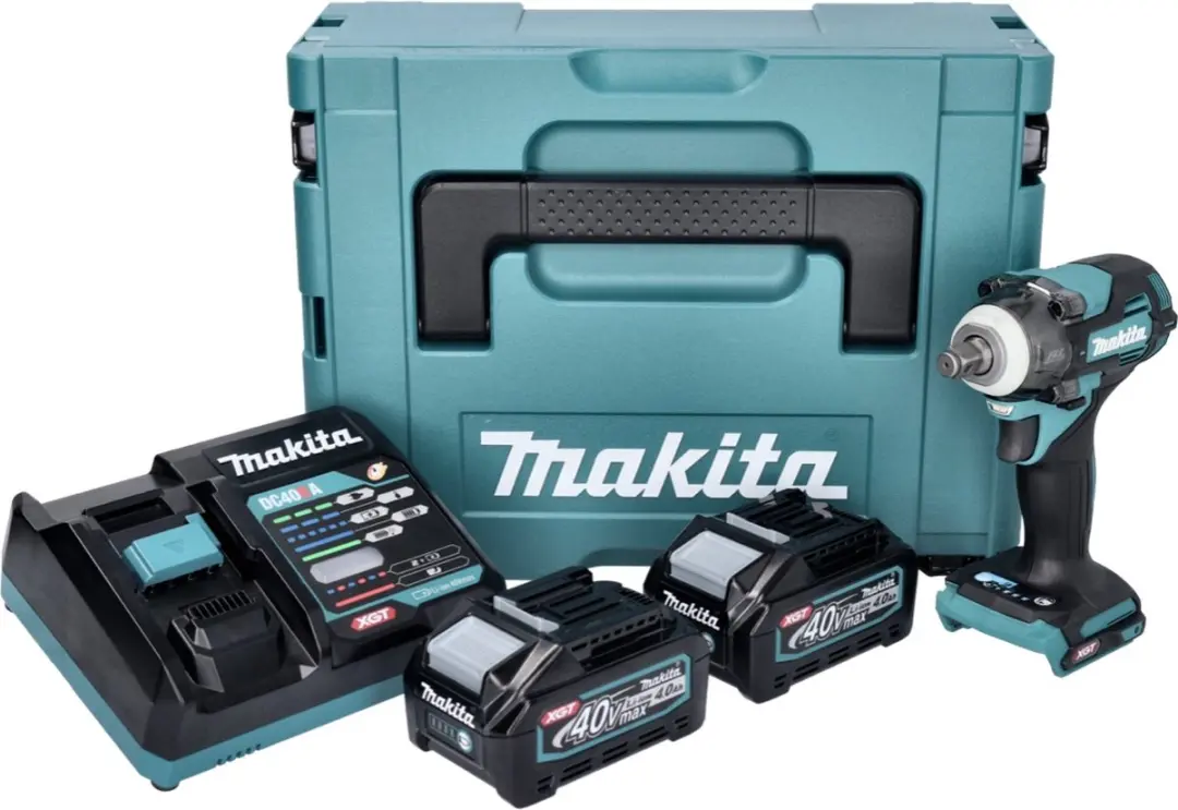 Makita TW 004 GM201 Slagmoersleutel 40V - 350Nm - 2x 4,0Ah + Oplader - afbeelding 2 van 5
