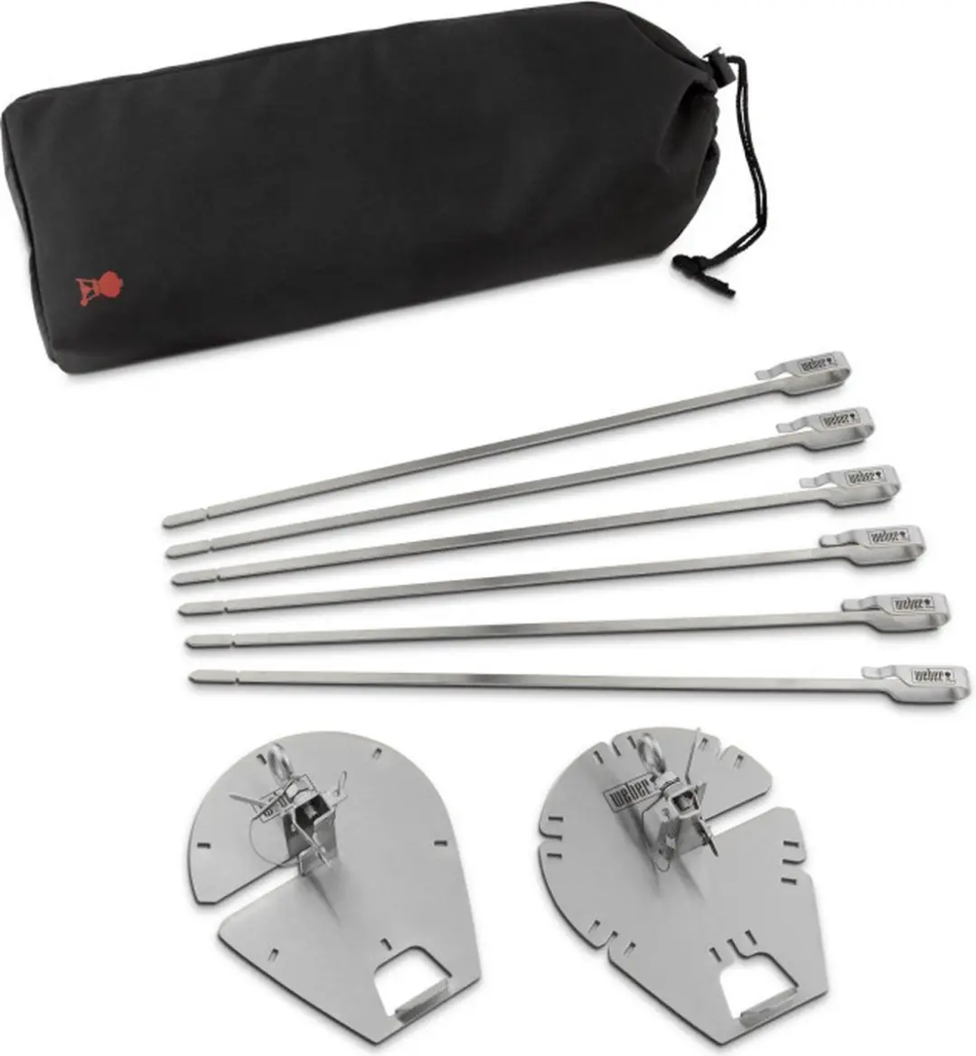 Weber Crafted Braadspiesenset