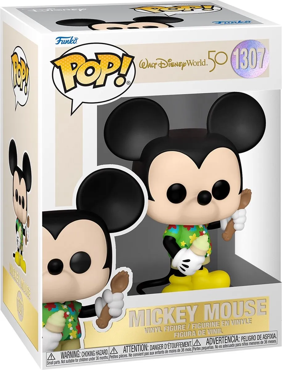 Funko Pop Aloha Mickey Mouse #1307 - Multi