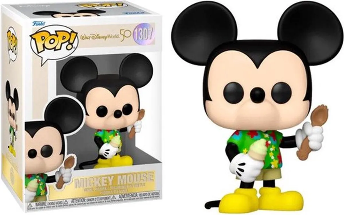 Funko Pop Aloha Mickey Mouse #1307 - Multi - afbeelding 6 van 6