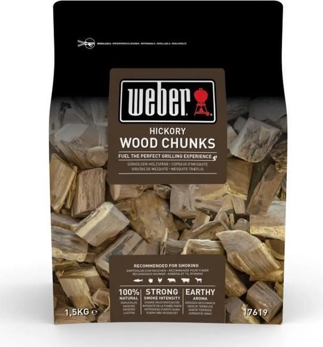 Weber Houtblokjes Hickory 1,5 kg