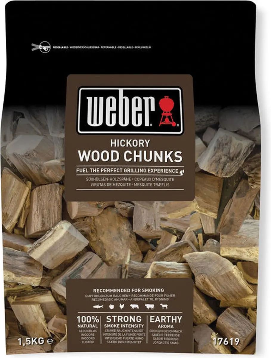 Weber Houtblokjes Hickory 1,5 kg
