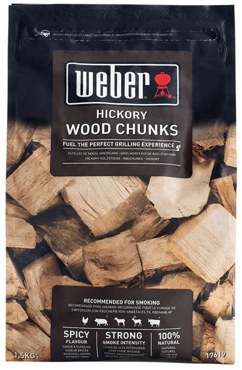 Weber Houtblokjes Hickory 1,5 kg
