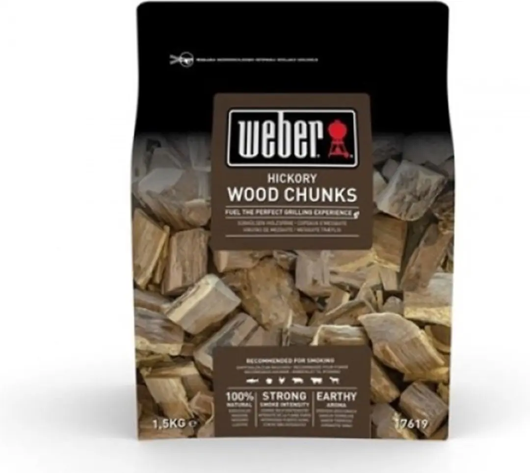 Weber Houtblokjes Hickory 1,5 kg