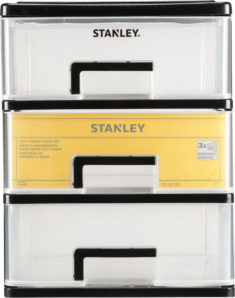 Stanley STST40710-1 Ladeblok Small Essential - Transparant