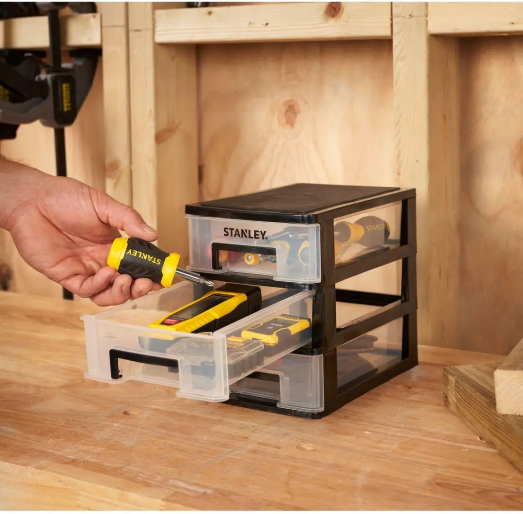 Stanley STST40710-1 Ladeblok Small Essential - Transparant