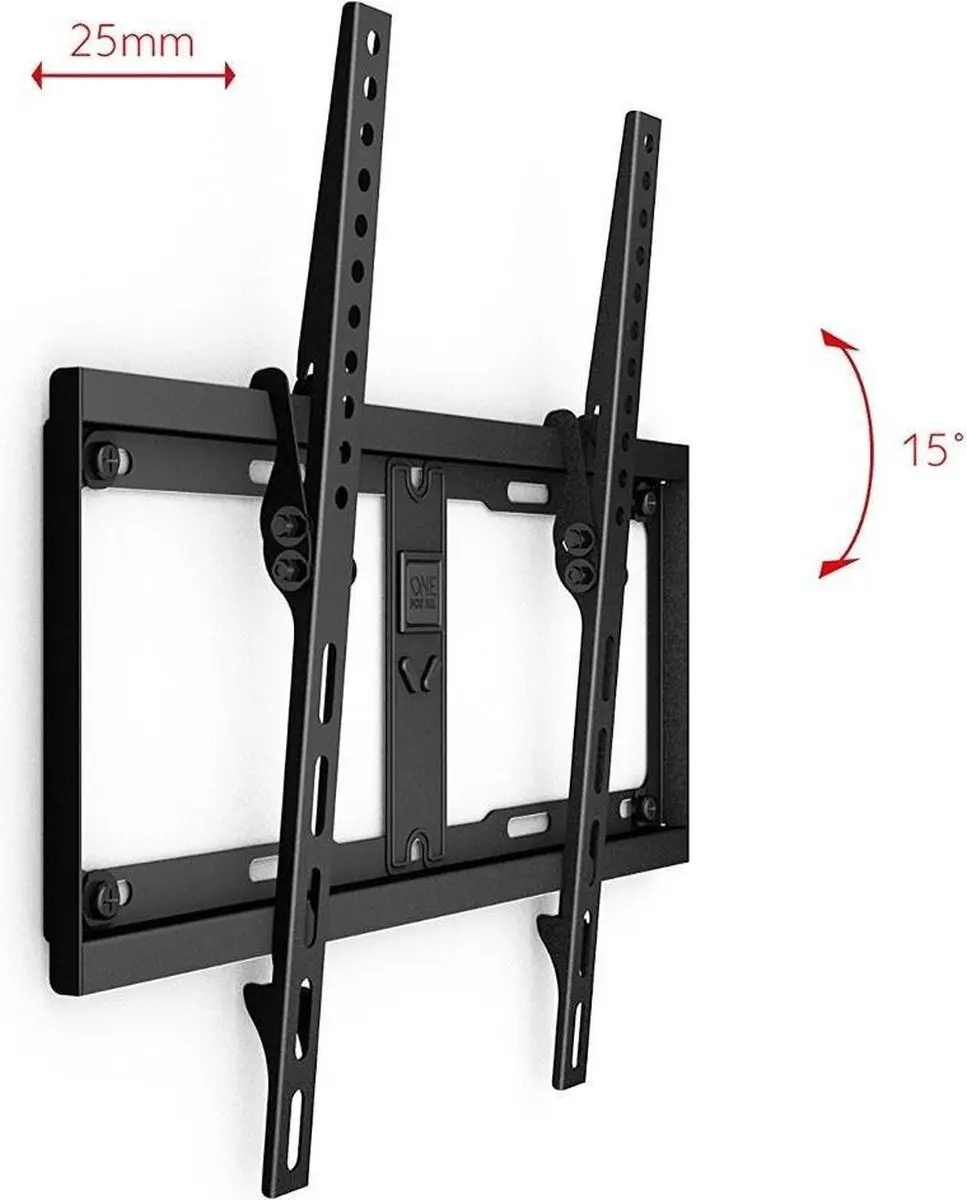 One For All WM4421 TV Beugel Kantelbaar - 32-65" - Wit