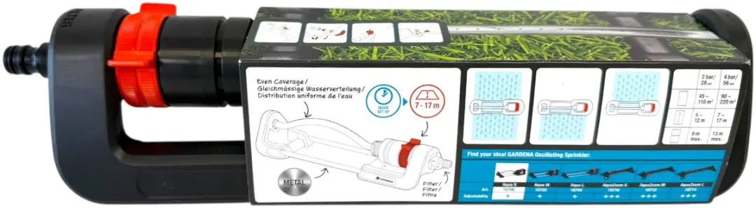 Gardena Aqua S Zwenksproeier Polo 220 - 90-220 m² - afbeelding 6 van 6