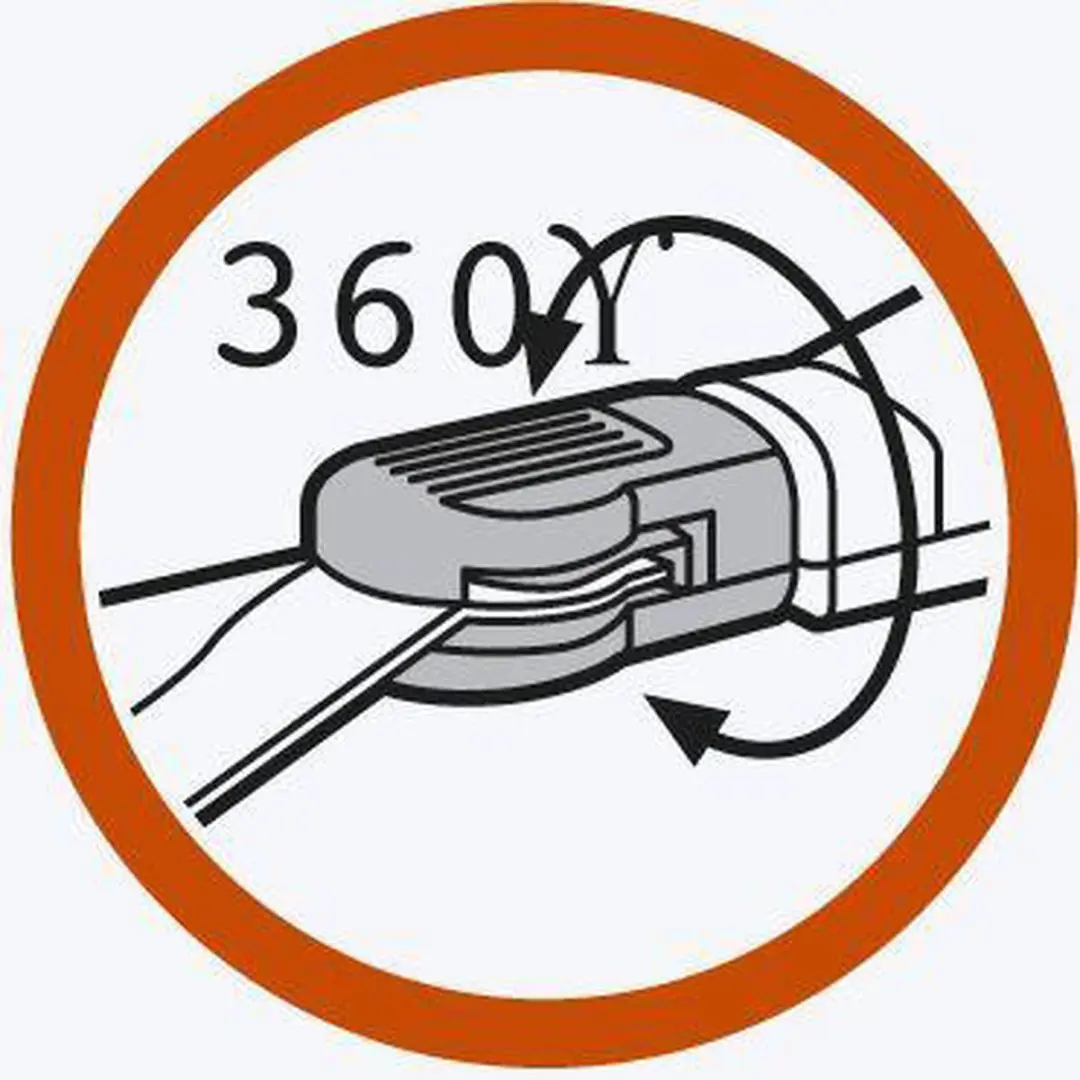 Gardena Comfort Grasschaar 360° - Antikleef Coating