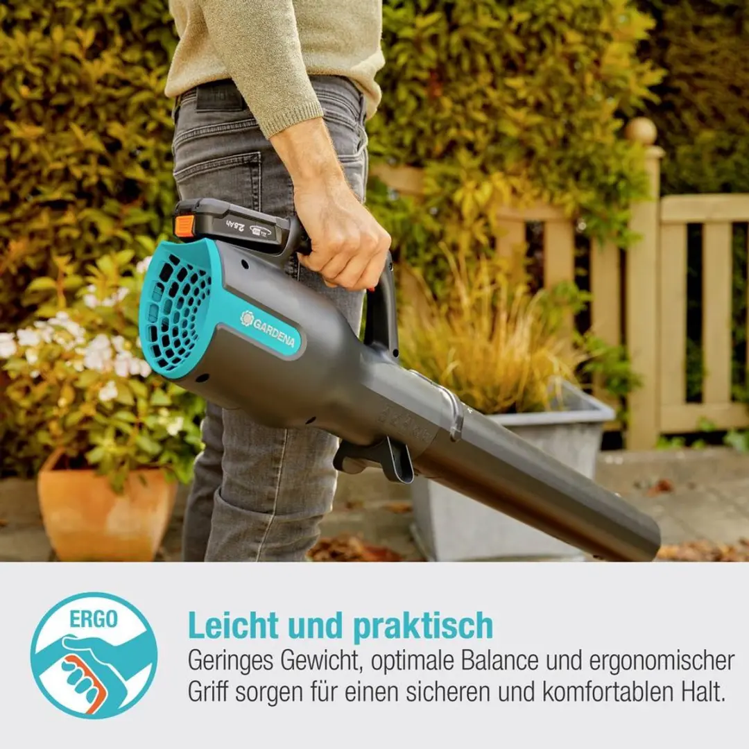 Gardena PowerJet Accu Bladblazer 18V P4A - 100 km/h