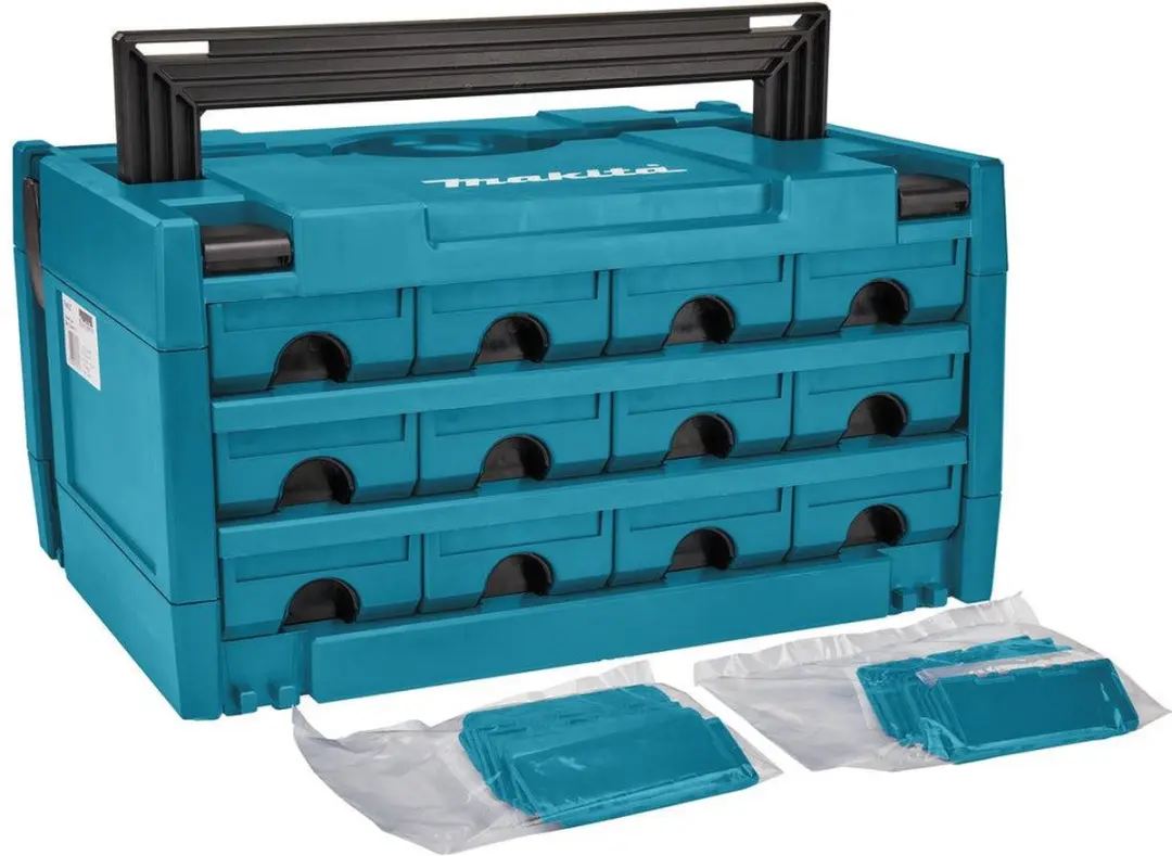 Makita Makstor 3-12 Koffer P-84327 - 12L Blauw