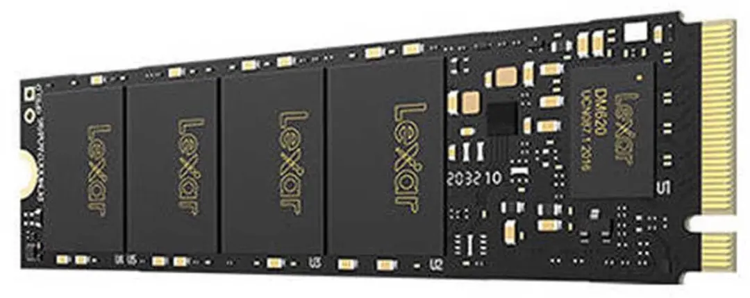 Lexar NM620 M.2 SSD 256GB - Zwart