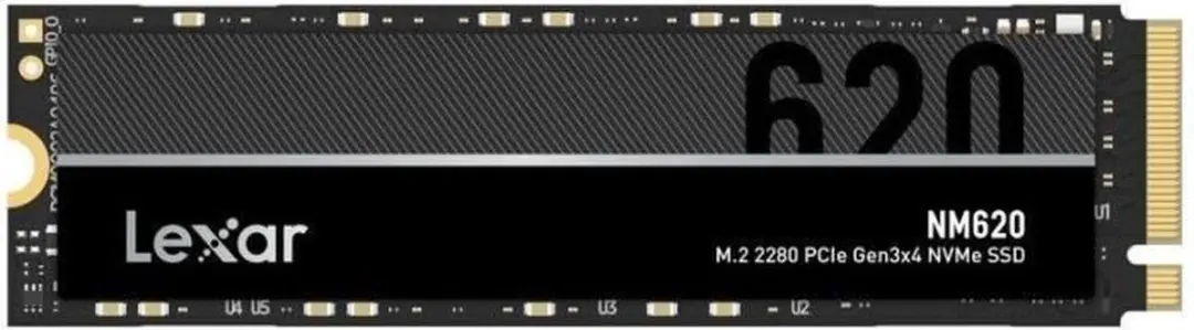 Lexar NM620 M.2 SSD 256GB - Zwart - afbeelding 6 van 6