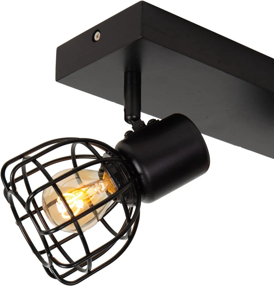 Lucide FILOX Plafondspot 2xE14 - Zwart