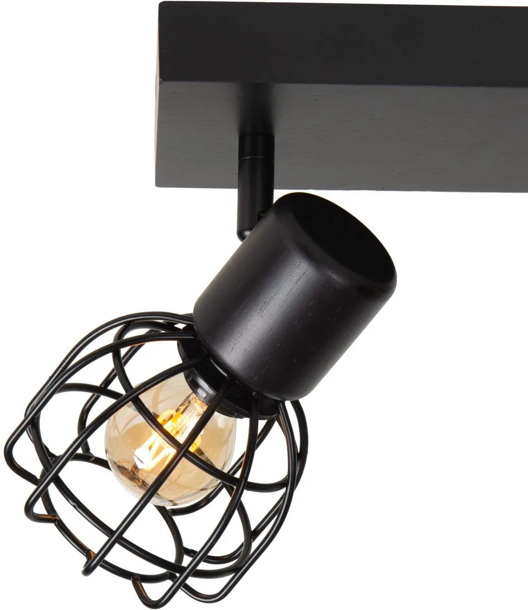 Lucide FILOX Plafondspot 2xE14 - Zwart