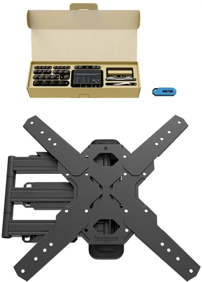 Neomounts WL40S-850BL14 TV-beugel Full Motion 32-65" - Zwart