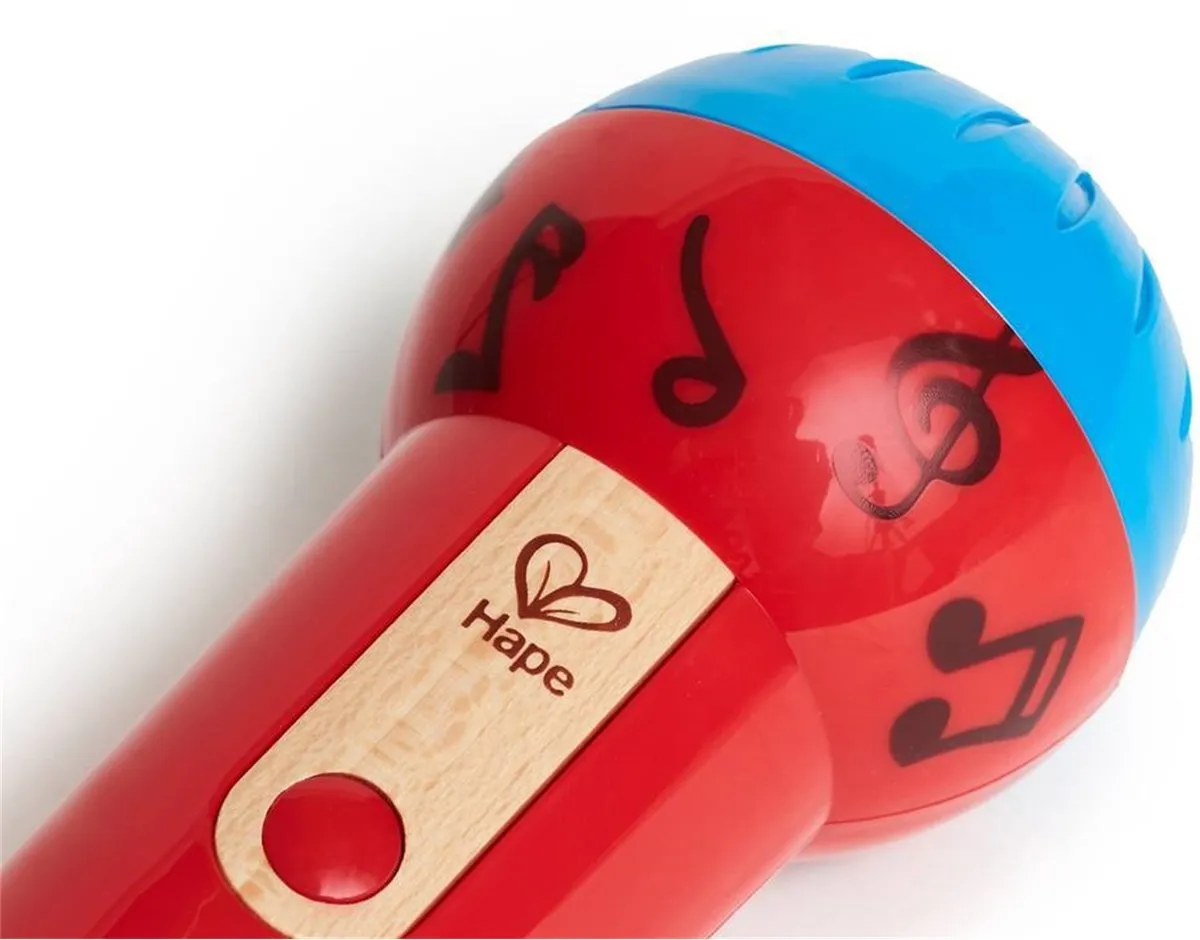 Hape Mighty Echo Microfoon E0337 - Veelkleurig - afbeelding 3 van 6