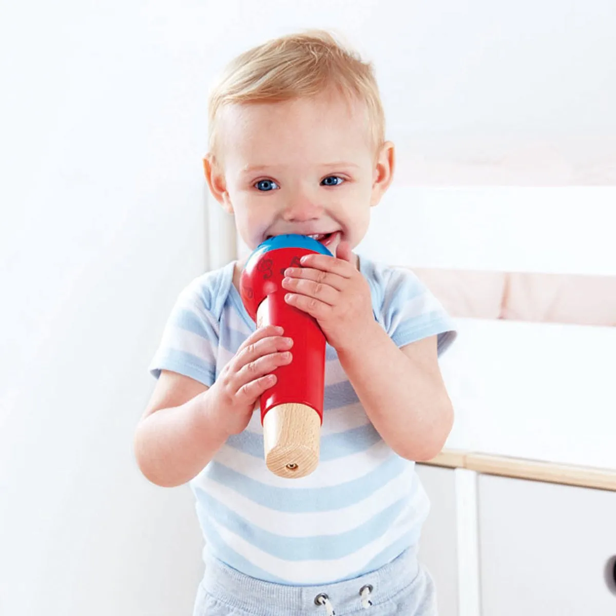 Hape Mighty Echo Microfoon E0337 - Veelkleurig - afbeelding 6 van 6