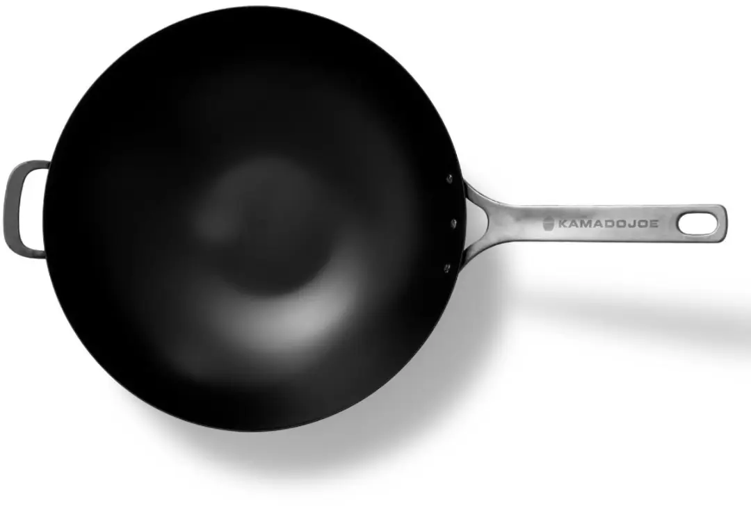 Kamado Joe Karbon Staal Wok 20cm - Zwart - afbeelding 6 van 6