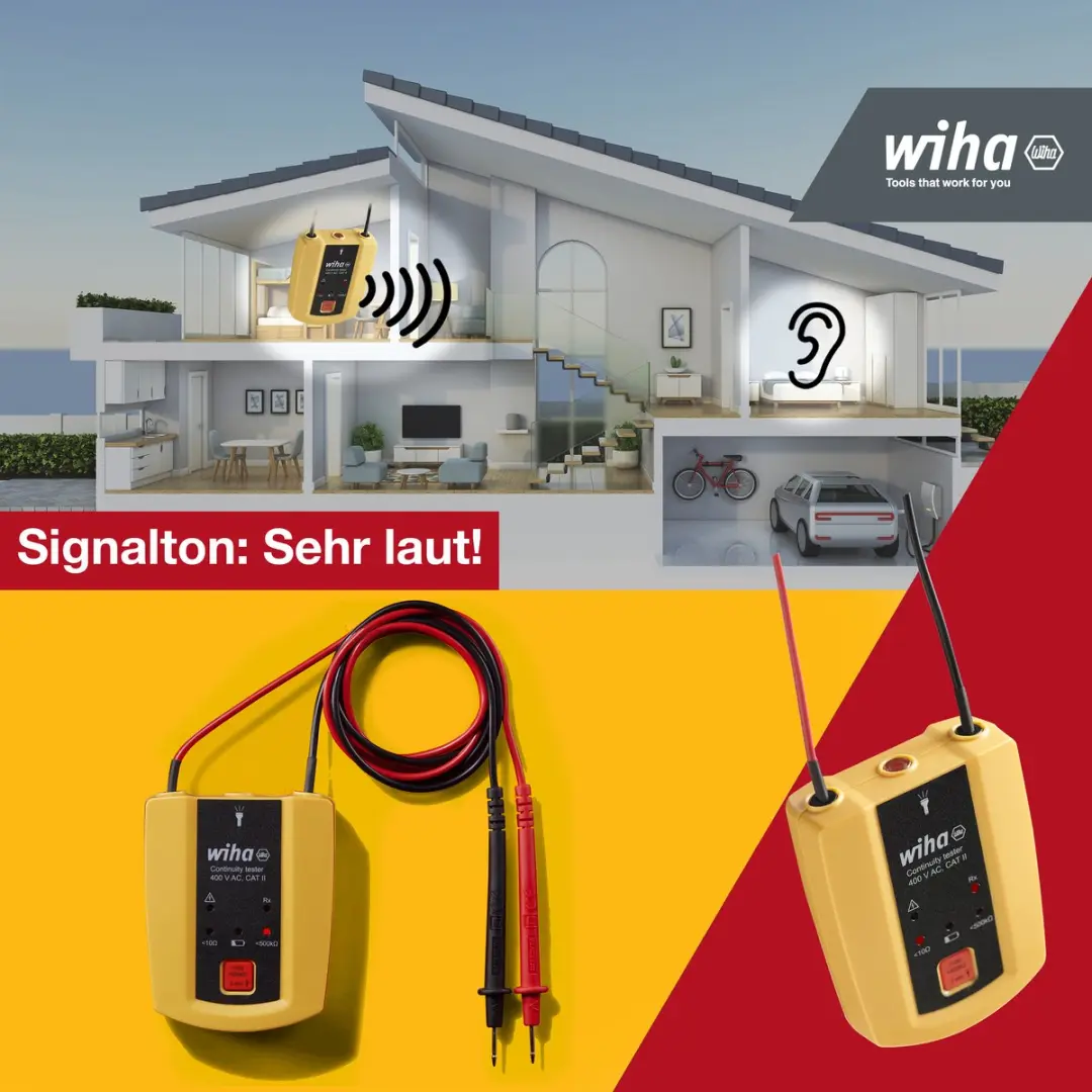 Wiha Continuïteitstester 400V AC CAT II - 45222
