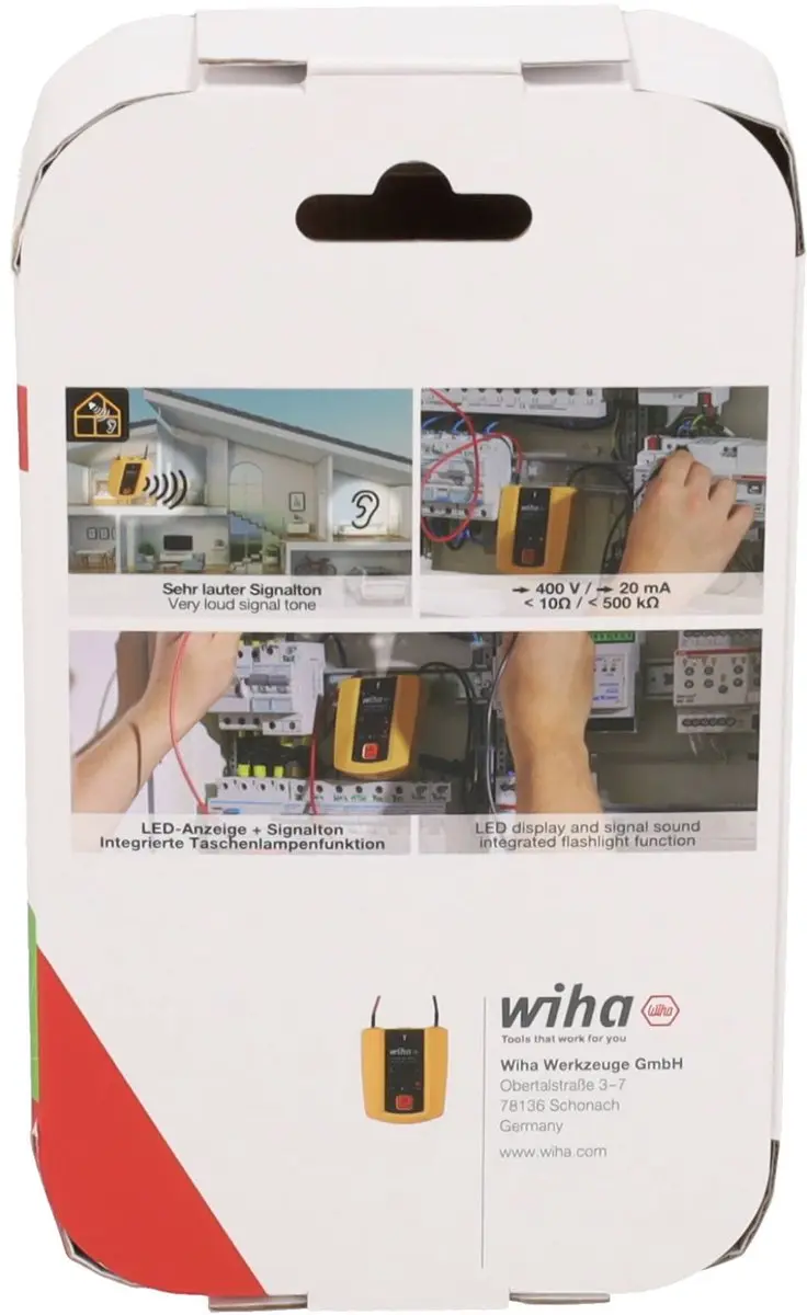 Wiha Continuïteitstester 400V AC CAT II - 45222