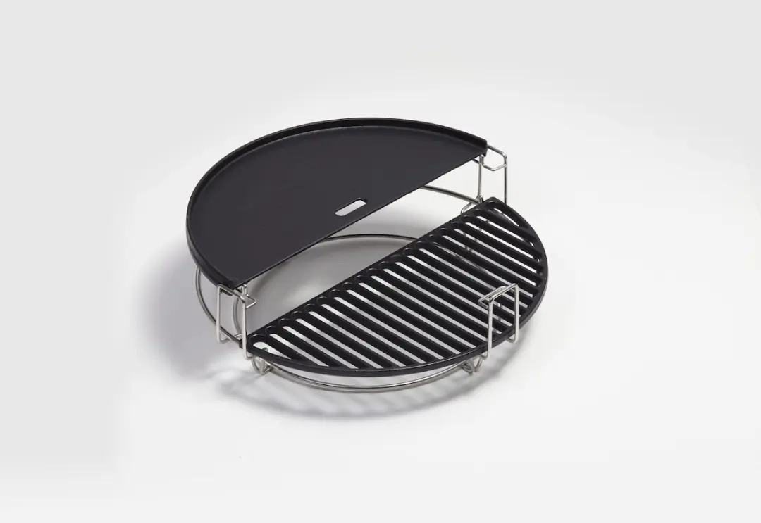 Kamado Joe Halve Maan Gietijzeren Bakplaat Classic Joe KJ-HCIGRIDDLE - 2 Stuks
