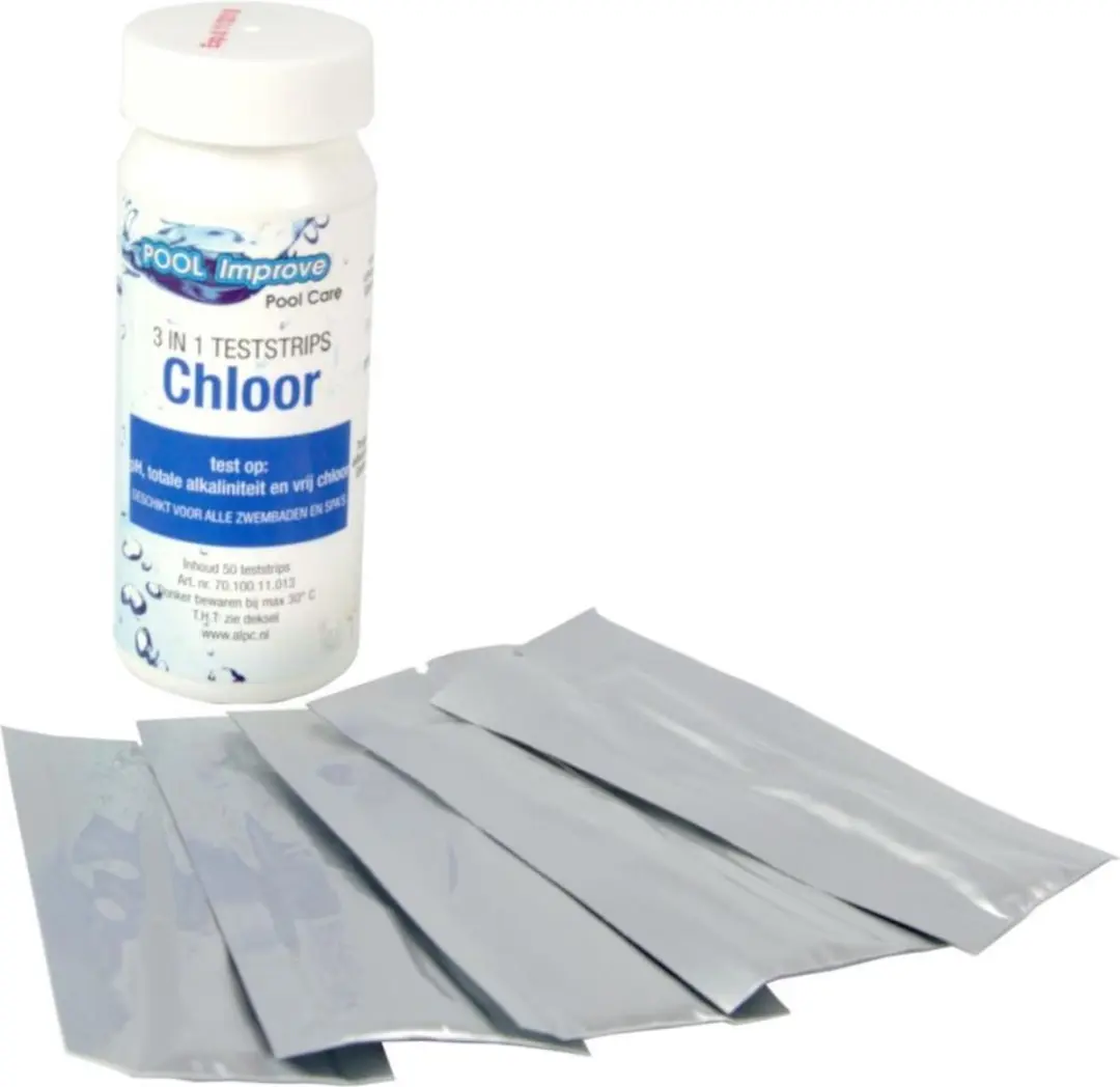Pool Improve Waterteststrips 3-in-1