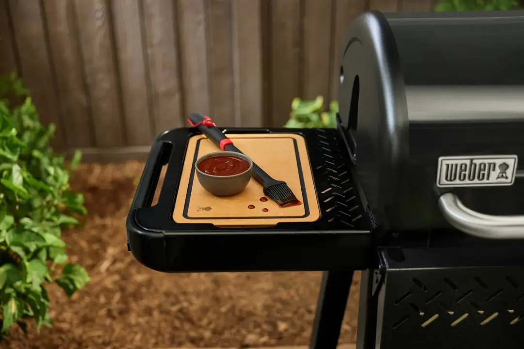 Weber Works Smoque Searwood Zijtafel - Zwart