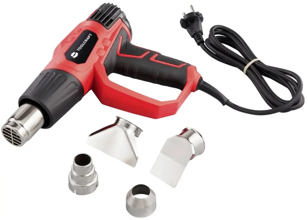 TOOLCRAFT TO-10332099 Heteluchtpistool 2000W - Incl. accessoires
