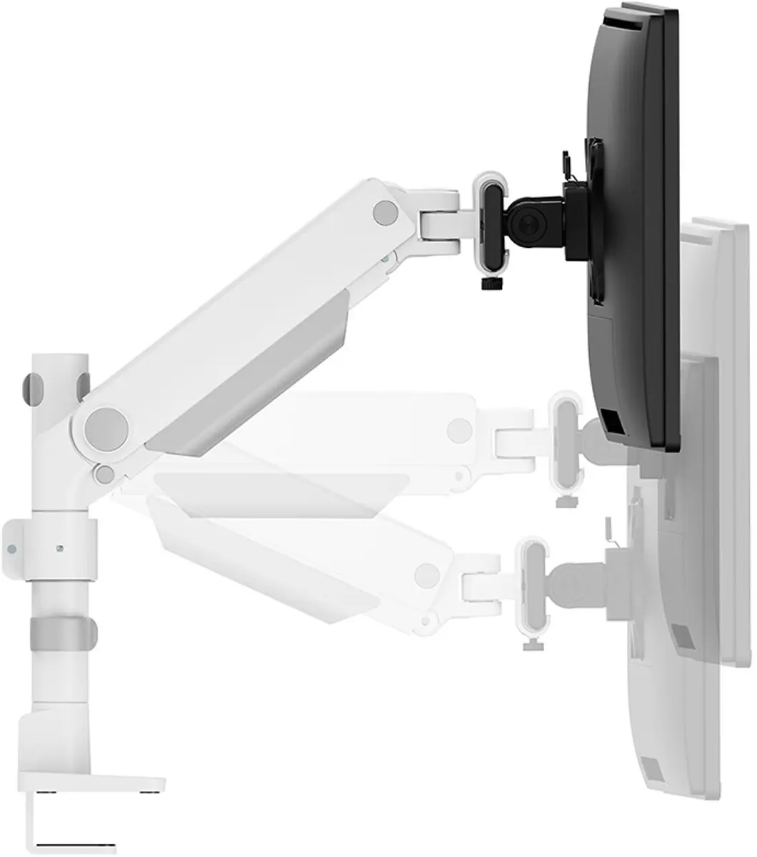 Neomounts NEXT One DS65S-950WH2 Monitorarm 2 schermen - 24-34" - Wit