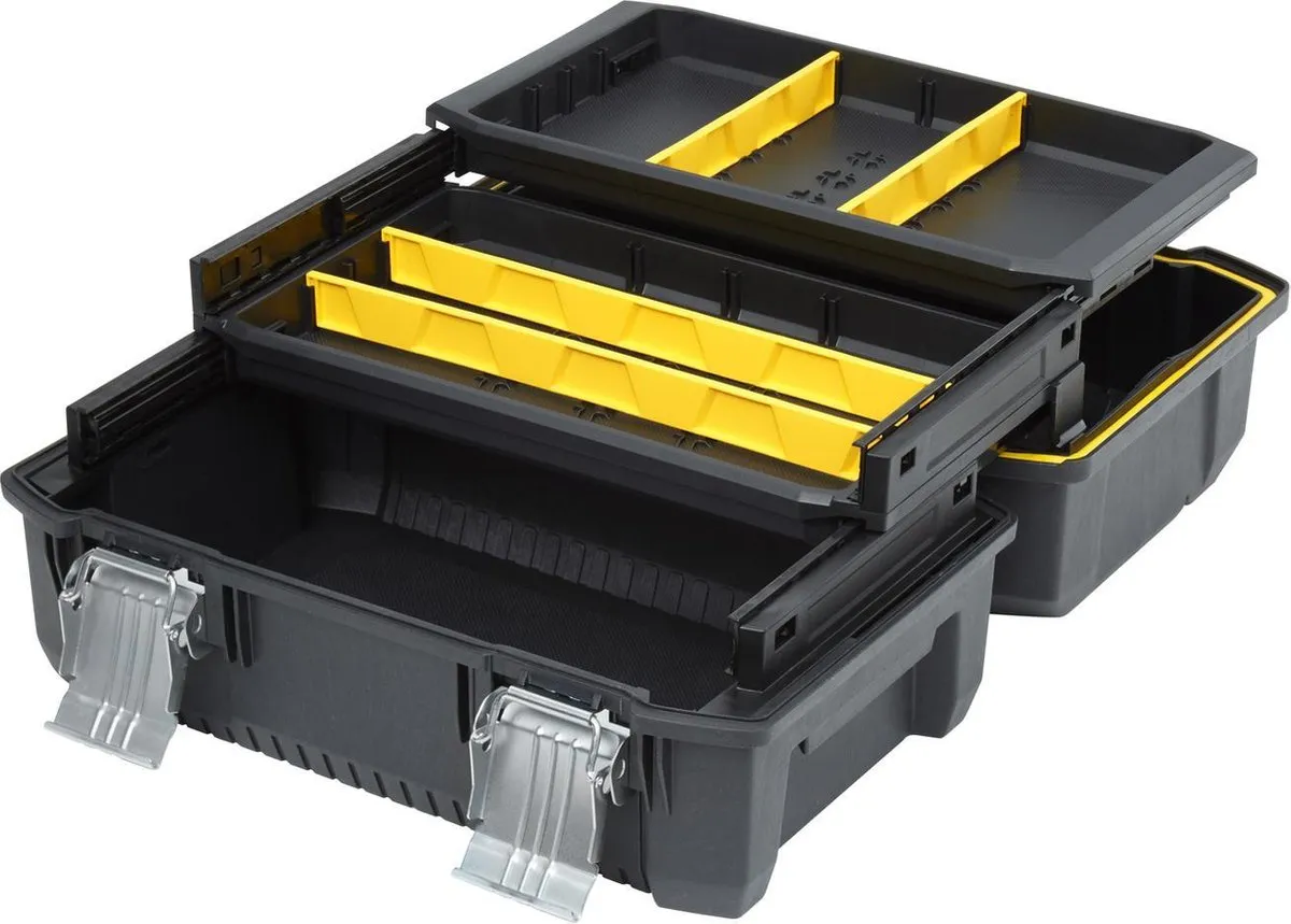 Stanley FatMax Cantilever Gereedschapskoffer 18" FMST1-71219 - Zwart/Geel