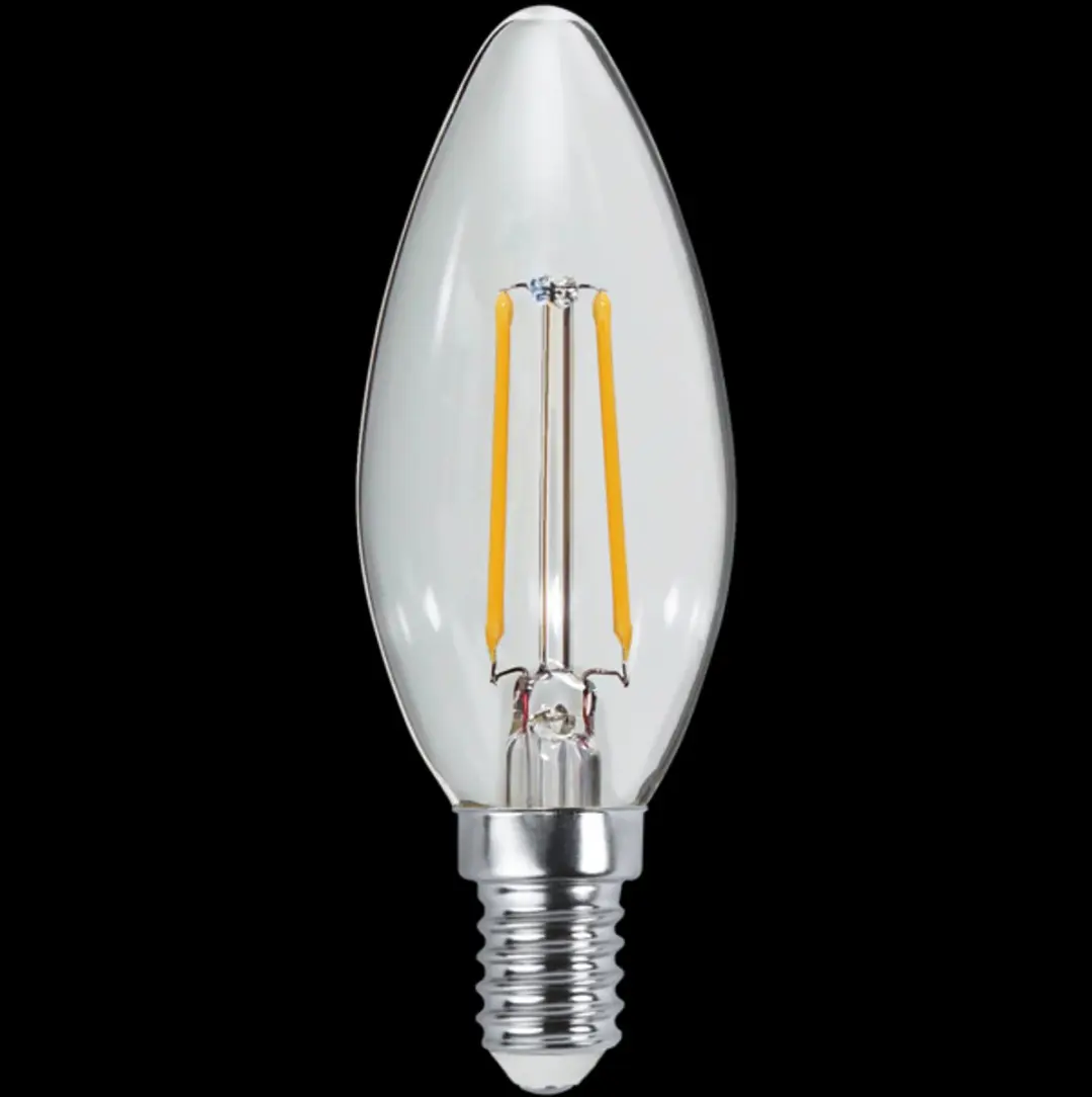 Star Trading Kaarslamp E14 2,5W - 3 Stuks - Extra Warm Wit