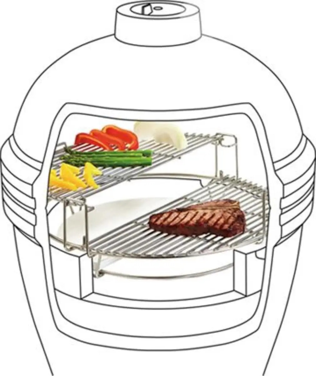 Kamado Joe Flexible Cooking Rack STKY-00011610 - Zilver