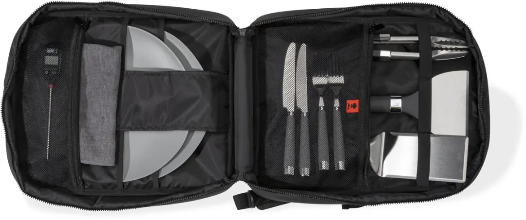 Weber Rugzak 10L - 6 Vakken - Zwart