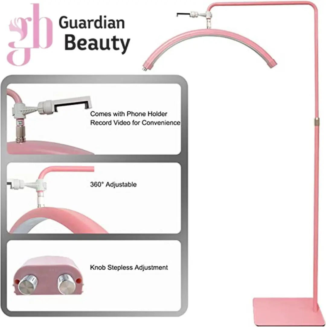 Guardian Beauty Nagels Album LED Maanlicht - Roze - 45W