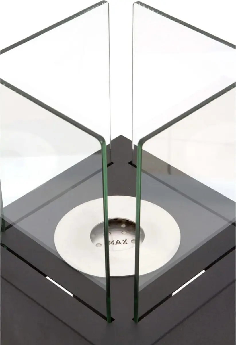 Qlima FFB 022 Bio Ethanol Tafelhaard - 900W - Zwart