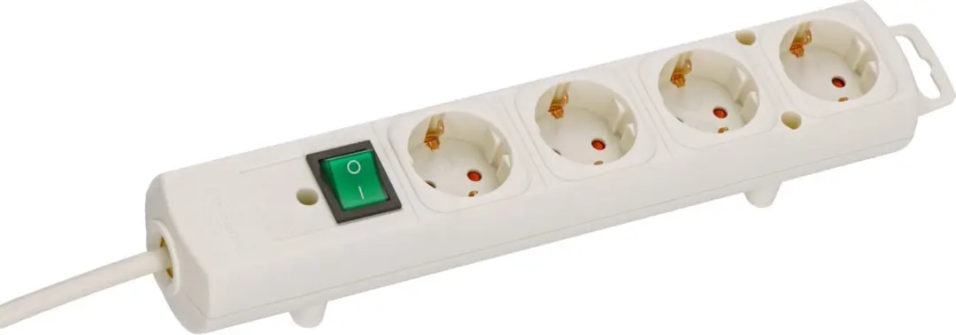 Brennenstuhl Comfort-Line Plus Stekkerdoos 4-Voudig 3500W - Wit