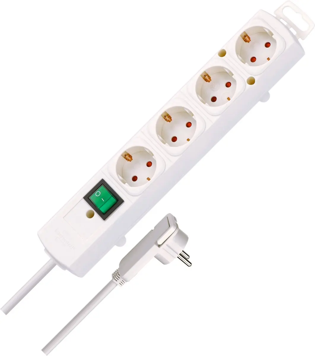 Brennenstuhl Comfort-Line Plus Stekkerdoos 4-Voudig 3500W - Wit