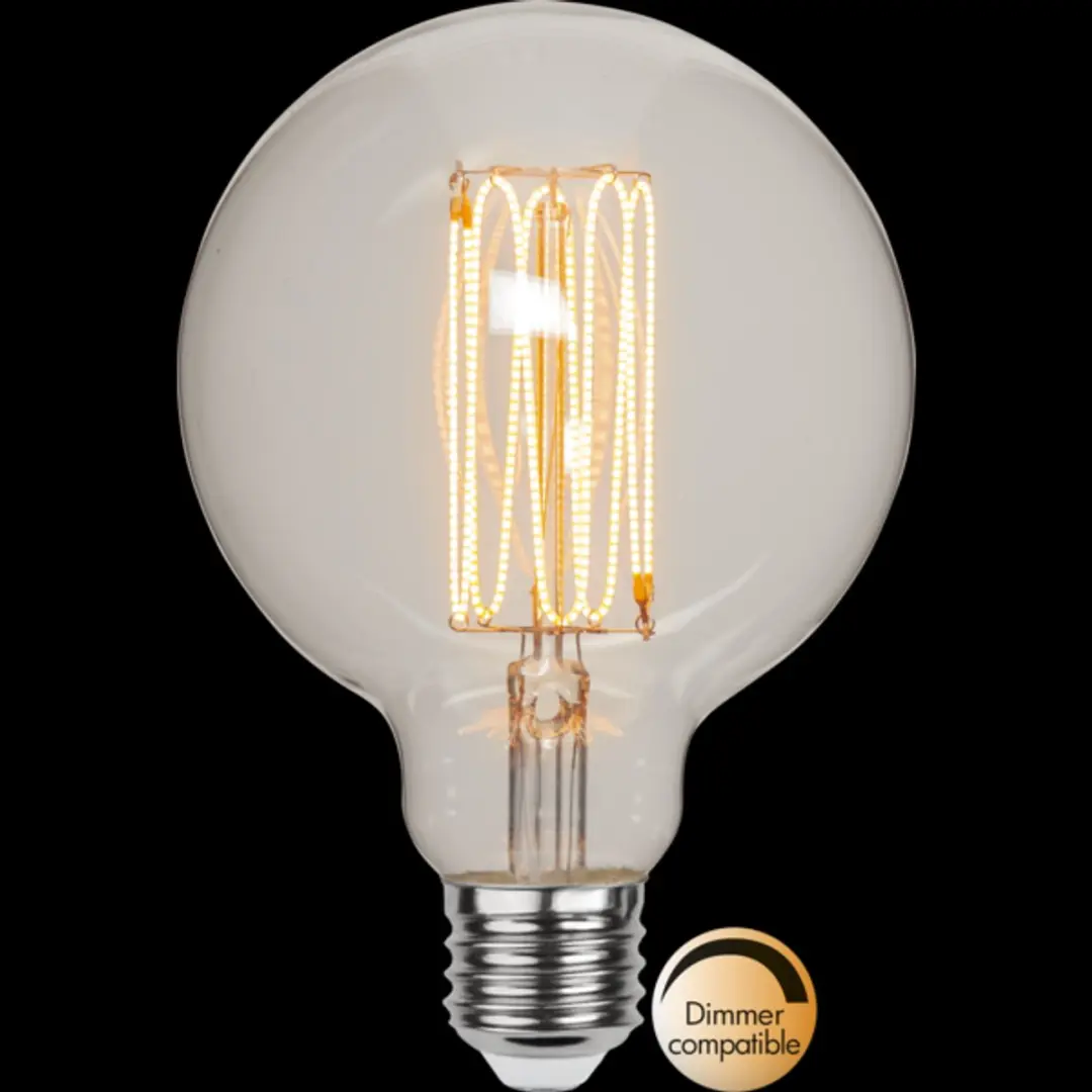 Star Trading G95 Globelamp 3.8W - 3 Stuks - Dimbaar - 1800K