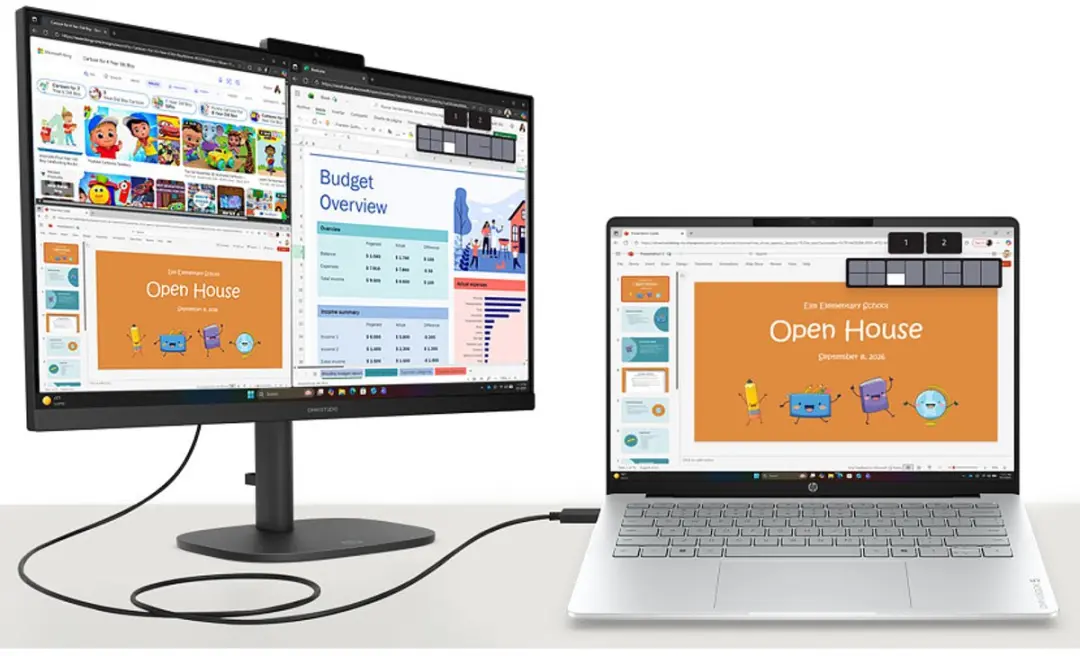 HP OmniStudio AiO 27-cu0050nd PC - 68,6 cm Zwart