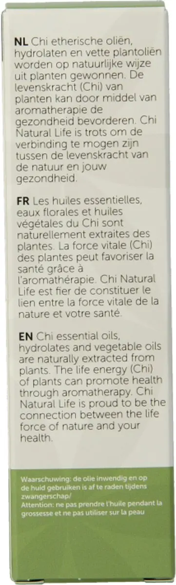 Chi Natural Life Salie Bio Essentiële Olie 10ml - 10 Stuks