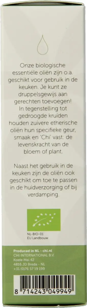 Chi Natural Life Salie Bio Essentiële Olie 10ml - 10 Stuks - afbeelding 6 van 6