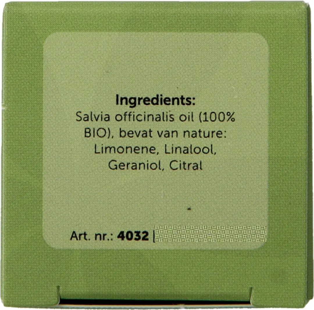 Chi Natural Life Salie Bio Essentiële Olie 10ml - 10 Stuks