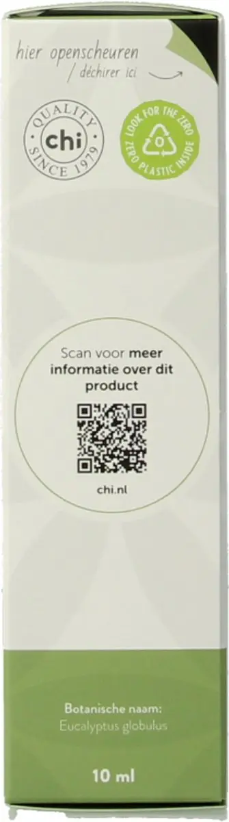 Chi Natural Life Eucalyptus Etherische Olie 10ml - afbeelding 6 van 6