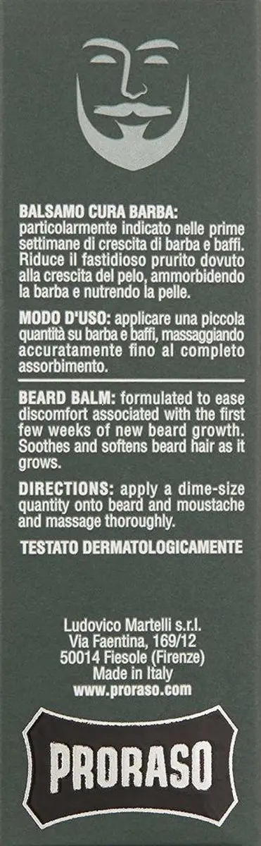 Proraso Cypress & Vetyver Baardbalsem 100ml