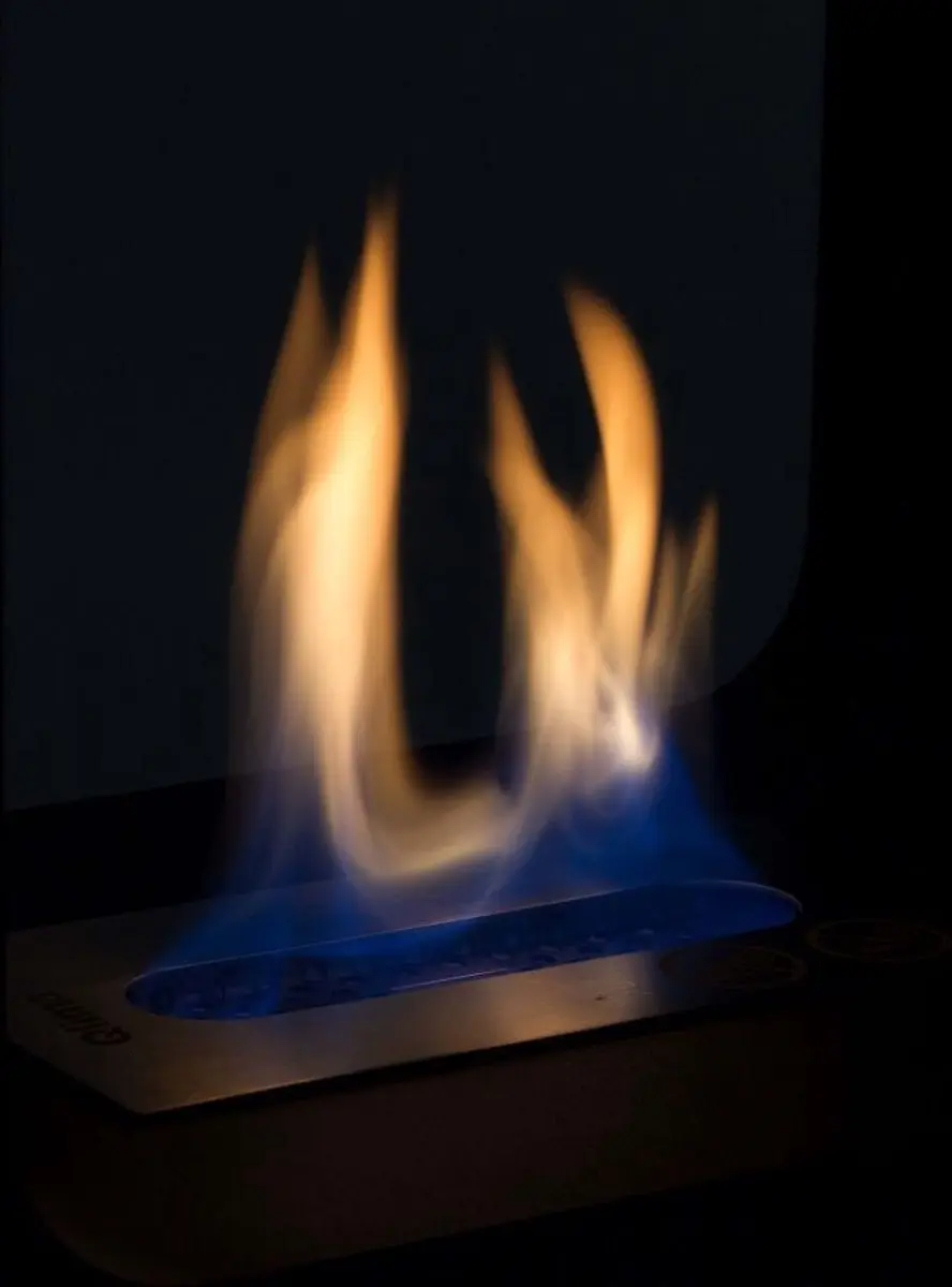 Qlima FFB 4242 Bio Ethanol Tafelhaard 1260W - Zwart