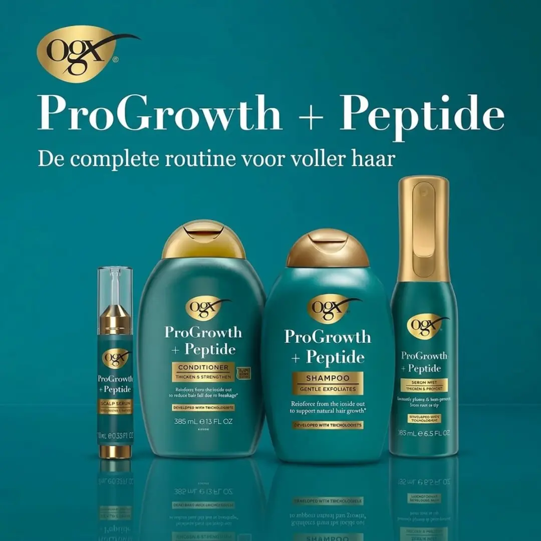 OGX ProGrowth + Peptide Complete Haarverzorging Set