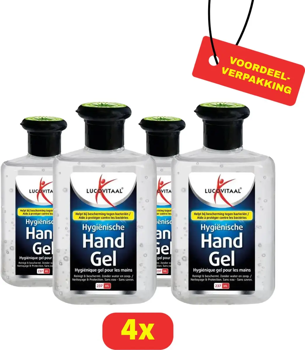 Lucovitaal Handgel Hygiënisch met Aloe Vera 237ml